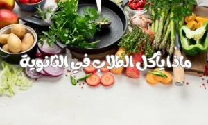 ماذا يأكل الطلاب في الثانوية